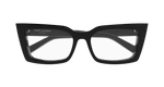 BLACK / TRANSPARENT