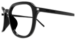 BLACK / TRANSPARENT