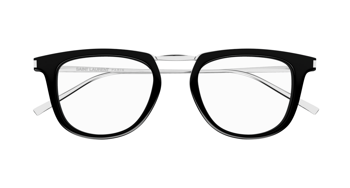 BLACK / SILVER / TRANSPARENT