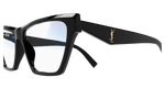 BLACK / TRANSPARENT