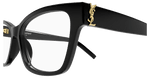 BLACK / TRANSPARENT
