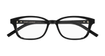 BLACK / TRANSPARENT