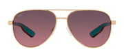Costa Del Mar PELI 06S4002 400226 57 Aviator Polarized Sunglasses