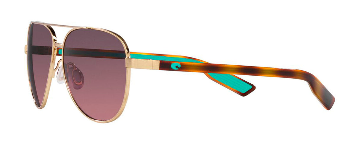 Costa Del Mar PELI 06S4002 400226 57 Aviator Polarized Sunglasses