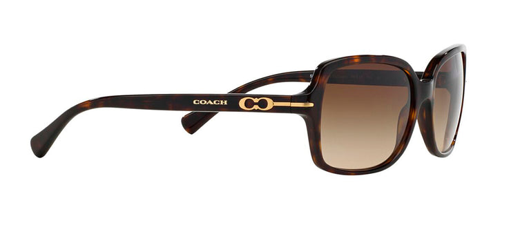 Coach 0HC8116 500113 Rectangle Sunglasses