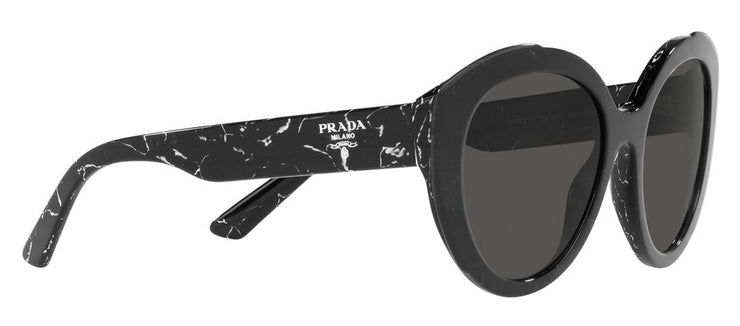 Prada PR 01YS 09V5S0 Oval Sunglasses