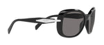 Prada PR 04ZS 1AB5Z1 Butterfly Polarized Sunglasses