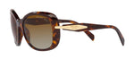 Prada PR 04ZS 2AU6E1 Butterfly Polarized Sunglasses