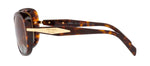 Prada PR 04ZS 2AU6E1 Butterfly Polarized Sunglasses