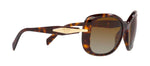 Prada PR 04ZS 2AU6E1 Butterfly Polarized Sunglasses