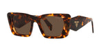 Prada PR 08YS 01V8C1 Cat Eye Sunglasses