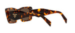 Prada PR 08YS 01V8C1 Cat Eye Sunglasses
