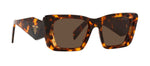Prada PR 08YS 01V8C1 Cat Eye Sunglasses