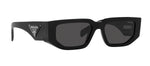 Prada PR 09ZS 1AB5S0 Rectangle Sunglasses