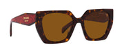 Prada PR 15WS 2AU5Y1 Geometric Polarized Sunglasses