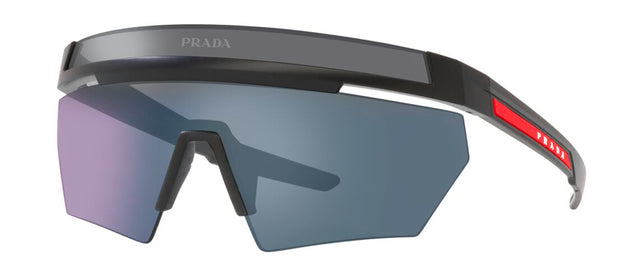 Prada Linea Rossa PS 01YS 1BO03U Shield Sunglasses