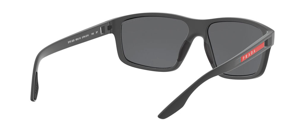 Prada Linea Rossa PS 02XS UFK07H Square Polarized Sunglasses