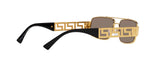 Versace VE2257 10025A Rectangle Sunglasses