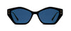 MISSDIOR S1U Black Geometric Sunglasses