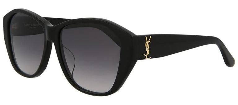 Saint laurent hot sale 57mm round sunglasses