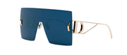 30MONTAIGNE M1U Gold Shield Sunglasses