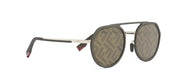 Fendi LIGHT FE 40040U 50G Round Sunglasses