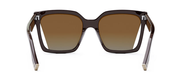 Fendi WAY FE 40085I 66F Square Sunglasses