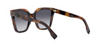 Fendi LETTERING FE 40086I 53B Square Sunglasses