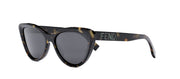 Fendi LETTERING FE 40087U 52A Cat Eye Sunglasses