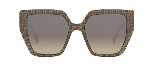 Fendi BAGUETTE FE 40012U 50F Butterfly Sunglasses