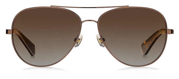 Kate Spade Avaline2/S LA 09N4 Aviator Polarized Sunglasses