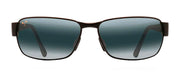 Maui Jim BLACK CORAL MJ H249-19M Square Polarized Sunglasses