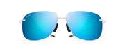 Maui Jim HIKINA CRYSTAL BLUE HAWAII Square Polarized Sunglasses