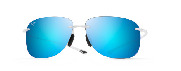 Maui Jim HIKINA CRYSTAL BLUE HAWAII Square Polarized Sunglasses