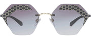 Bvlgari 0BV6103 20288G Geometric Sunglasses