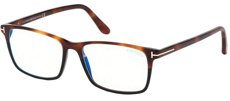 Tom Ford FT5584-F-B 55 Rectangle Eyeglasses