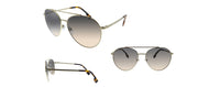 Burberry BE 3115 1109G9 Pilot Sunglasses