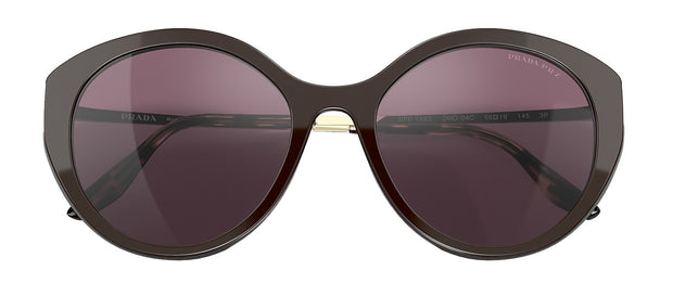 Prada PR 18XS 2021 Round Polarized Sunglasses