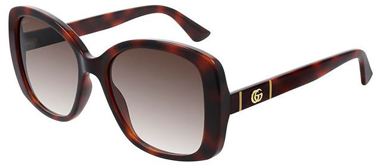 Gucci GG0762S 002 Butterfly Sunglasses