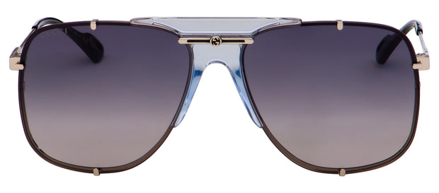 Gucci GG0739S W 001 Navigator Sunglasses