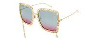 Gucci GG1033S W 003 Oversized Square Sunglasses