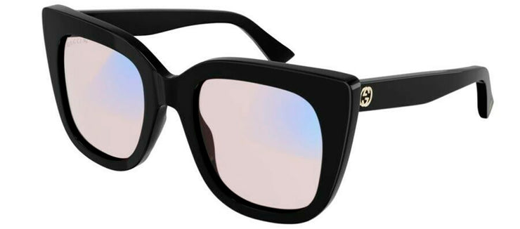 Gucci GG0163SN W 009 Cat Eye Sunglasses
