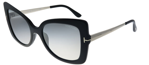 Tom Ford FT0609 GIANNA W 01C Butterfly Sunglasses