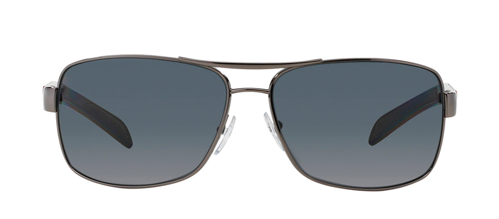PRADA LINEA ROSSA PS 54IS DG02E0 Black Rectangle Men's 65 mm Polarized  Sunglasse 8053672839616 | eBay