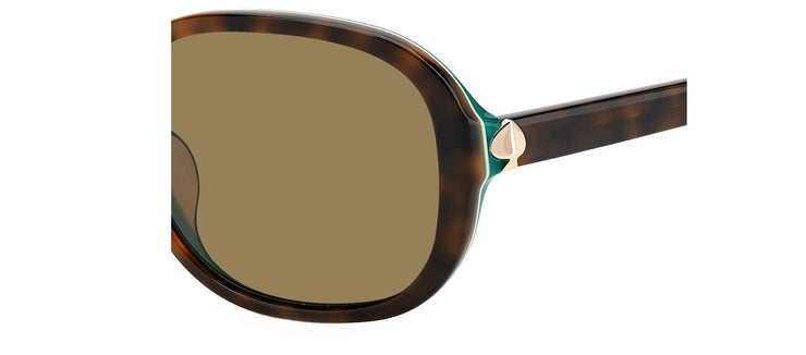 Kate Spade IZABELLA/G/S SP 0FZL Oversized Round Polarized Sunglasses