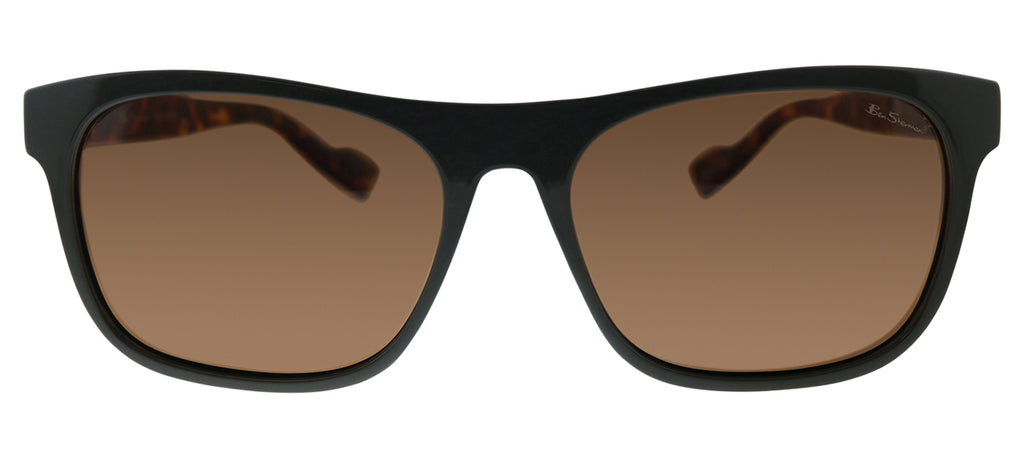 St. Johns Polarized Square Eco Sunglasses - Gold - Ben Sherman