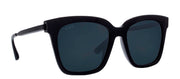 DIFF Bella Black Square Polarized Sunglasses