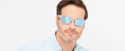 Revo RE 1027 09 BL CRAWLER S Rectangle Polarized Sunglasses