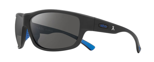 Revo RE 1092 01 GY Caper BL Wrap Polarized Sunglasses