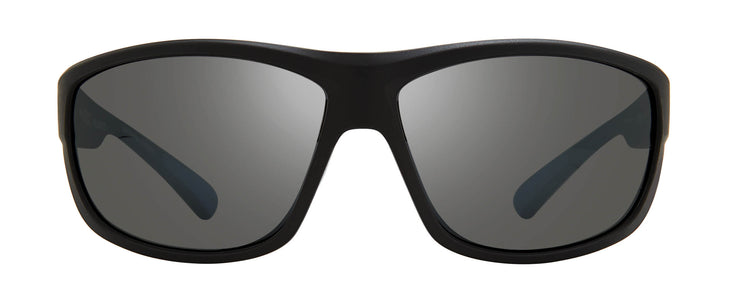 Revo RE 1092 01 GY Caper BL Wrap Polarized Sunglasses